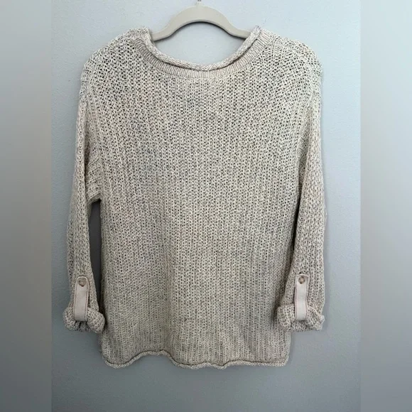 Anthropologie Speckled Knit Sweater - Picture 7 of 9